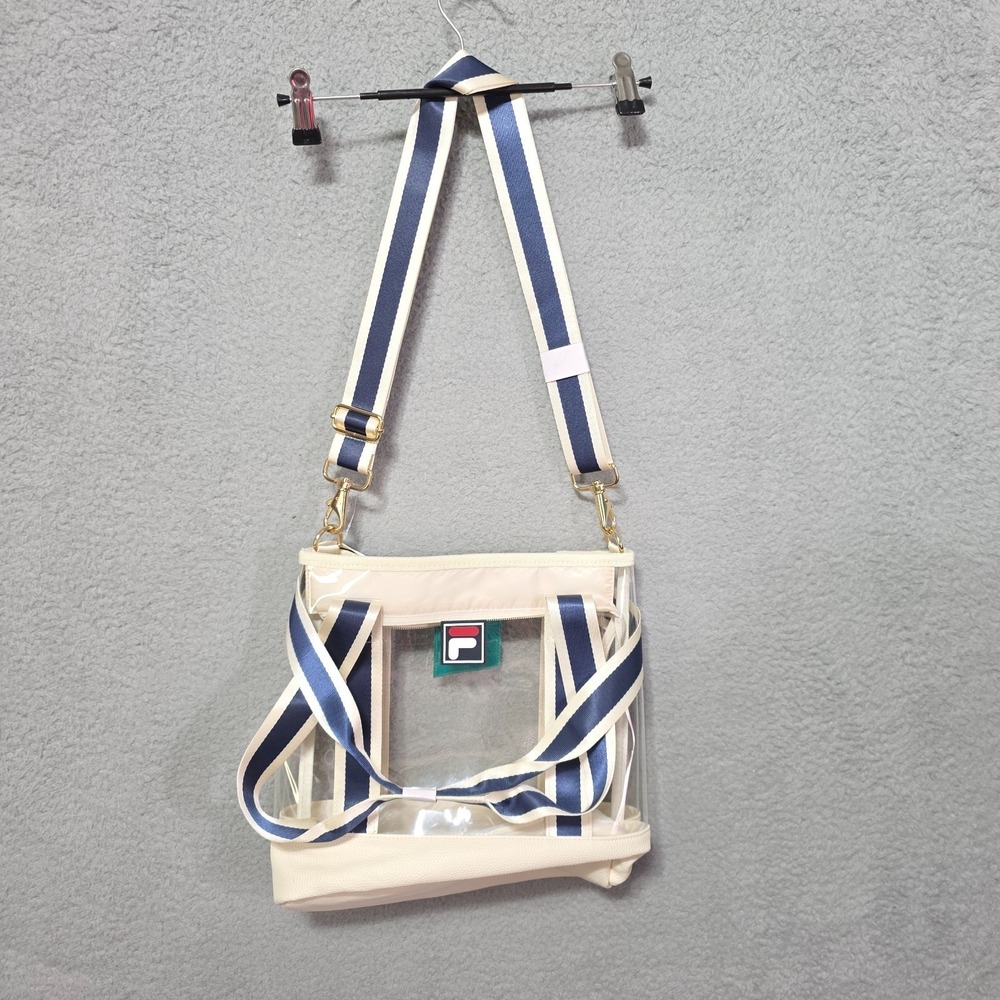 FILA BNP Paribas Open Tennis Clear Purse Crossbody Bag Stadium Approved
